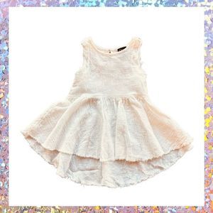 Art Class Girl’s Linen Hi-lo Shirt